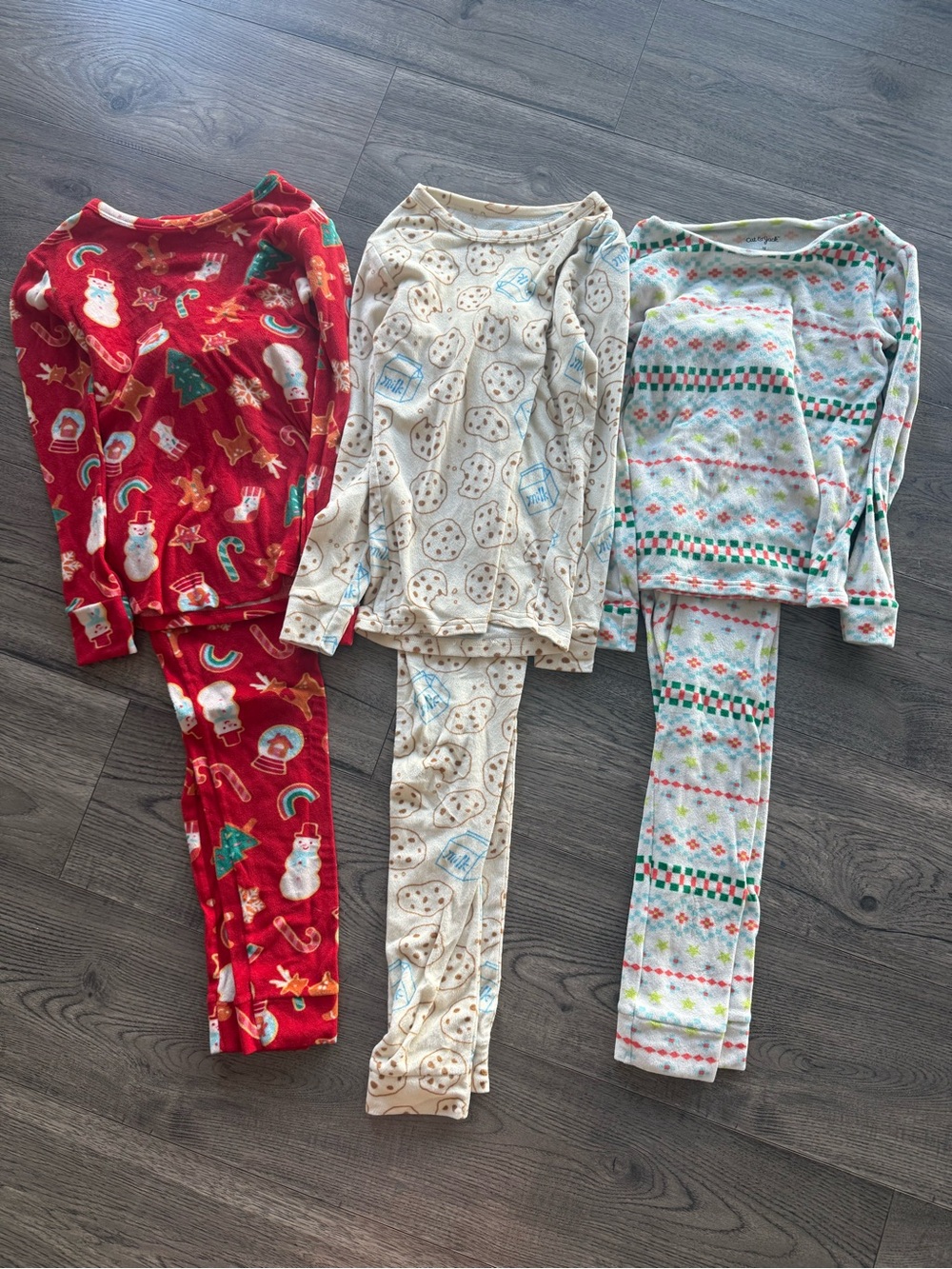 Cat & Jack Kids 3-Pack Holiday Pajama Sets
